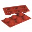 Moule flexible en silicone Bake flex - 6 demi-sphères - Bake Flex - Az Boutique