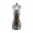 Pepper mill 17,5cm transparent acrylic - Verona - Bisetti