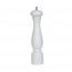 Salt mill 32cm white lacquered wood - Torino - Bisetti