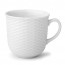 Mug en porcelaine 37cl blanc - Basket - Pillivuyt