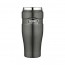 Stainless steel insulated mug 47cl / 16oz grey - King - Thermos