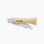 Pocket knife n°7 with beechwood handle - 8cm/3" stainless steel blade - Inox - Opinel