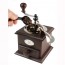 Manual coffee grinder - chocolate wood 21cm/8.3" - Nostalgie - Peugeot
