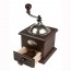 Manual coffee grinder - chocolate wood 21cm/8.3" - Nostalgie - Peugeot