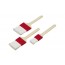 Pinceau pâtissier - 4cm - Fibres nylon - Virole plastique - Paderno