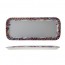Porcelain rectangular loaf dish 14.5" 37cm multicolored - Plat de service - AZ Boutique