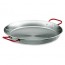 stainless steel paella frying pan - 80cm - Lacor