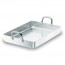 Aluminium roasting pan 65x43cm with fixed handles - Chef - Aluminio - Lacor