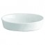 Porcelain deep oval baker (10x7") 26x19cm - Pillivuyt