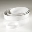 Porcelain deep oval baker (15x11") 37x27cm white - Pillivuyt