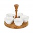 Chip & Dip oakwood tray - Life - Boska