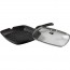Stone style frying pan cast aluminium 11 x 11" / 28 x 28cm - Glass lid - Premium - Pradel Excellence