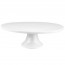 White porcelain cake stand 1 level 11 " / 28 cm - NBC - Cosy & Trendy