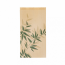Brown kraft pastry wrapper 32g/m² 5x2x9" (12x5x22cm) green leaves patterns - Set of 500 - Feel Green - AZ Boutique