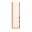 Brown kraft bread wrapper 32g/m² 6x2x24" (14x4x60cm) green leaves patterns - Set of 250 - Feel Green - AZ Boutique