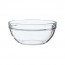 Stackable glass salad bowl 7.8" / 20cm
