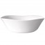 White glass square salad bowl 10" / 25 cm - parma - bormioli rocco