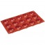Flexible silicone mold - 15 half-spheres 