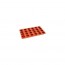Moule flexible en silicone - 24 demi-sphères pomponette - Paderno