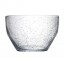 Crystalline transparent bubbles salad bowl 490cl/165.7oz - Sangria - La Rochère