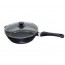 Round frying pan 11" / 28cm "stone style" cast aluminium 