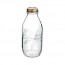 Canning bottle 1L / 33 3/4oz with lid 56mm / 2 1/4" - Set of 12 - Quattro Stagioni - Bormioli Rocco
