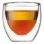 set of 2 double wall glasses 0.08qt  - pavina - bodum