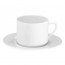 Porcelain breakfast saucer 6" / 16.4cm white - Valencay - Pillivuyt