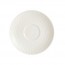Porcelain round breakfast saucer 6" / 16.5cm with square geometric patterns - Satinique - Chef & Sommelier