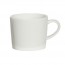 White porcelain coffee cup 3,4 oz  / 10 cl - Oslo - Cosy & Trendy