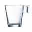 Transparent heat-tempered glass coffee cup 7.4oz / 22cl - Aroma - Arcoroc
