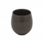 Sandstone tea cup 7oz/20cl dark grey - Singly sold - Bahia - Guy Degrenne