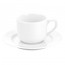 Porcelain tea cup 6oz / 18cl white  - Set of 12 - Sancerre