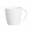 Porcelain white tea / coffee cup with handle 4oz / 12cl - Olea - Chef & Sommelier