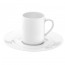 Porcelain mocca cup 3oz / 8cl white - Valencay - Pillivuyt