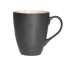 Tasse / Mug noire et rose 45cl - Laguna Old Rose - Cosy & Trendy