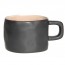 Cup black and rose 8oz / 23cl - Laguna Old Rose - Cosy & Trendy
