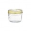 Glass terrine jar 7oz / 200g with 82mm screw lid - familia wiss - le parfait