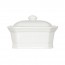 White rectandular terrine pâté with lid 13x10cm - Cosy & Trendy