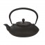 Teapot black cast iron 1.15 L - Stria - Cosy & Trendy