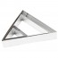 Stainless steel triangle pastry frame - Side 3.9"/10 cm x h. 1.6"/ h 4.5 cm  - Paderno