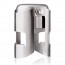 Champagne bottle cap - Brushed steel - Vacuvin
