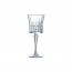 Krysta transparent stem wine glass 9 oz / 27 cl - Set of 6 - Lady Diamond - Eclat Cristal d'Arques