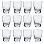 Whisky Glass - Water glass - 26 cl - Set of 12 - Luna - Bormioli Rocco