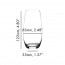 O WINE Crystalline tumbler Champagne glass 8.8oz / 26.4cl Riedel