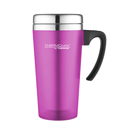 Insulated travel mug 14.4oz / 425ml black - Thermocafe - Thermos